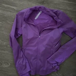 lululemon athletica Jackets Coats Goal Smasher Jacket Purple